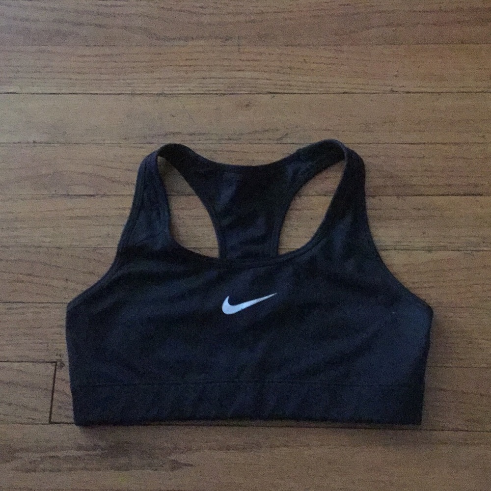 Nike black sport bra Sz Small